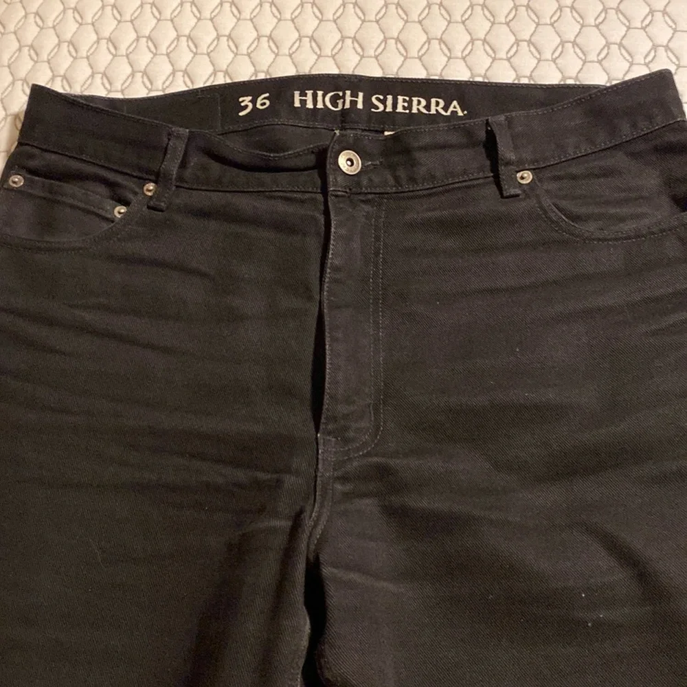 HIGH SIERRA Black Jeans 36x34 - Picture 3 of 5